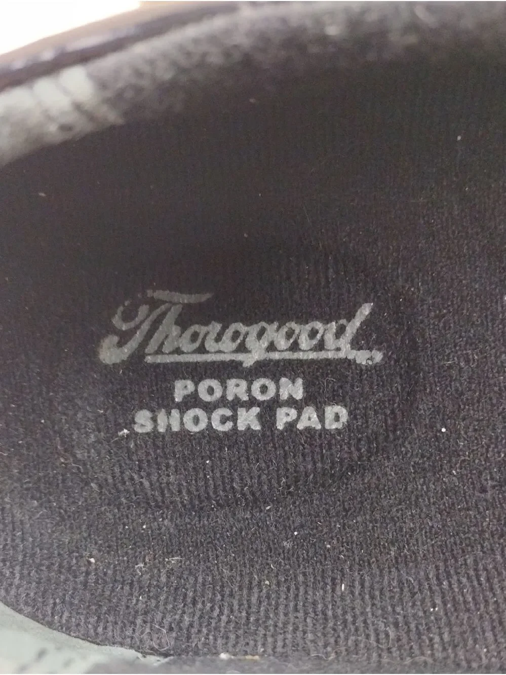 Thorogood Poromeric Black Patent Leather Almond Toe Lace Up Academy Oxford Shoe